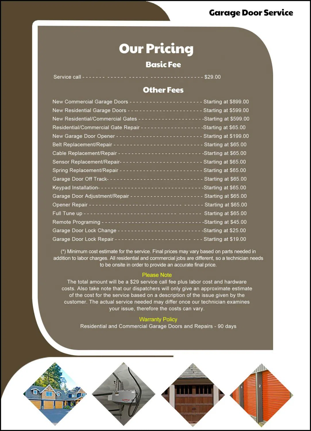 State Garage Door Service Las Vegas, NV 702-337-2406